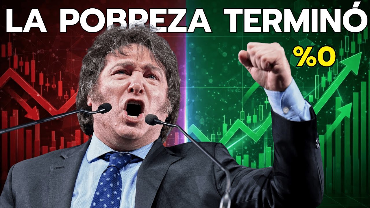 MILEI REVELA: 7.5 Millones de Argentinos Salieron de la Pobreza