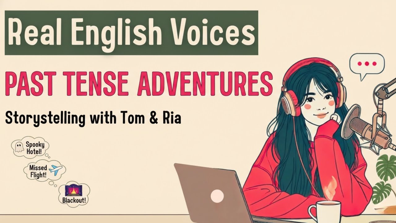 Learn ALL 4 Past Tenses Through Storytelling | Real English Voices