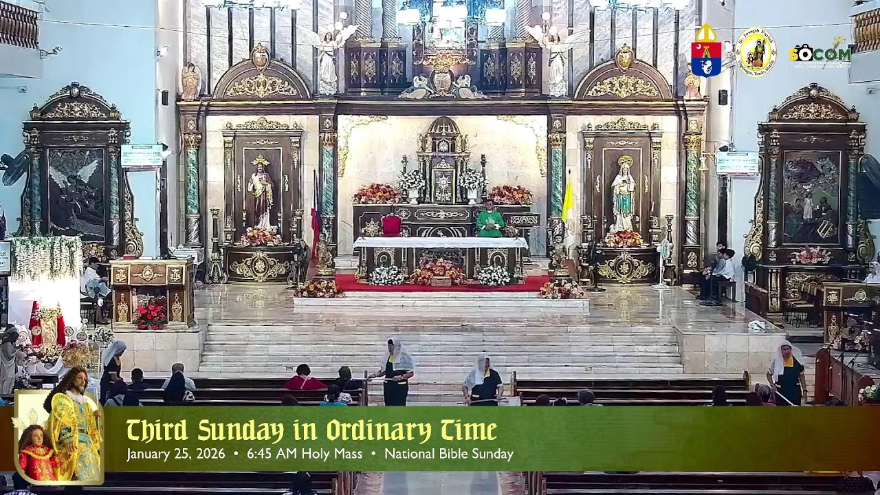 LIVE: Third Sunday in Ordinary Time (January 25, 2026 - 6:45 AM Mass)