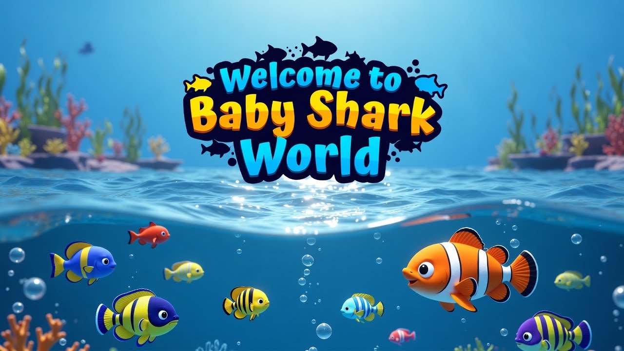 Baby Shark’s Sunny Day | Fun Kids Song | Nursery Rhymes & Cartoon for Kids