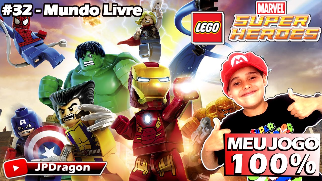 Lego Marvel Super Heroes #32 - Meu Jogo 100% !!!