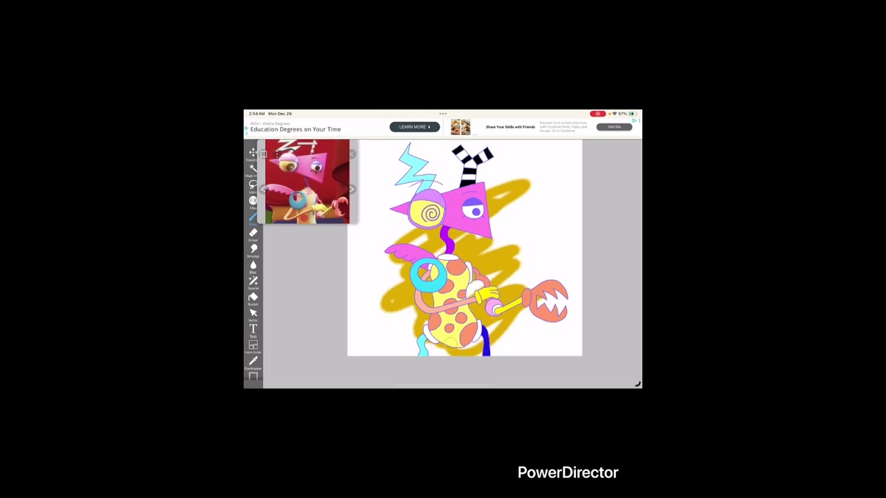 Steps to how I draw + sneak peak at Zooble drawing