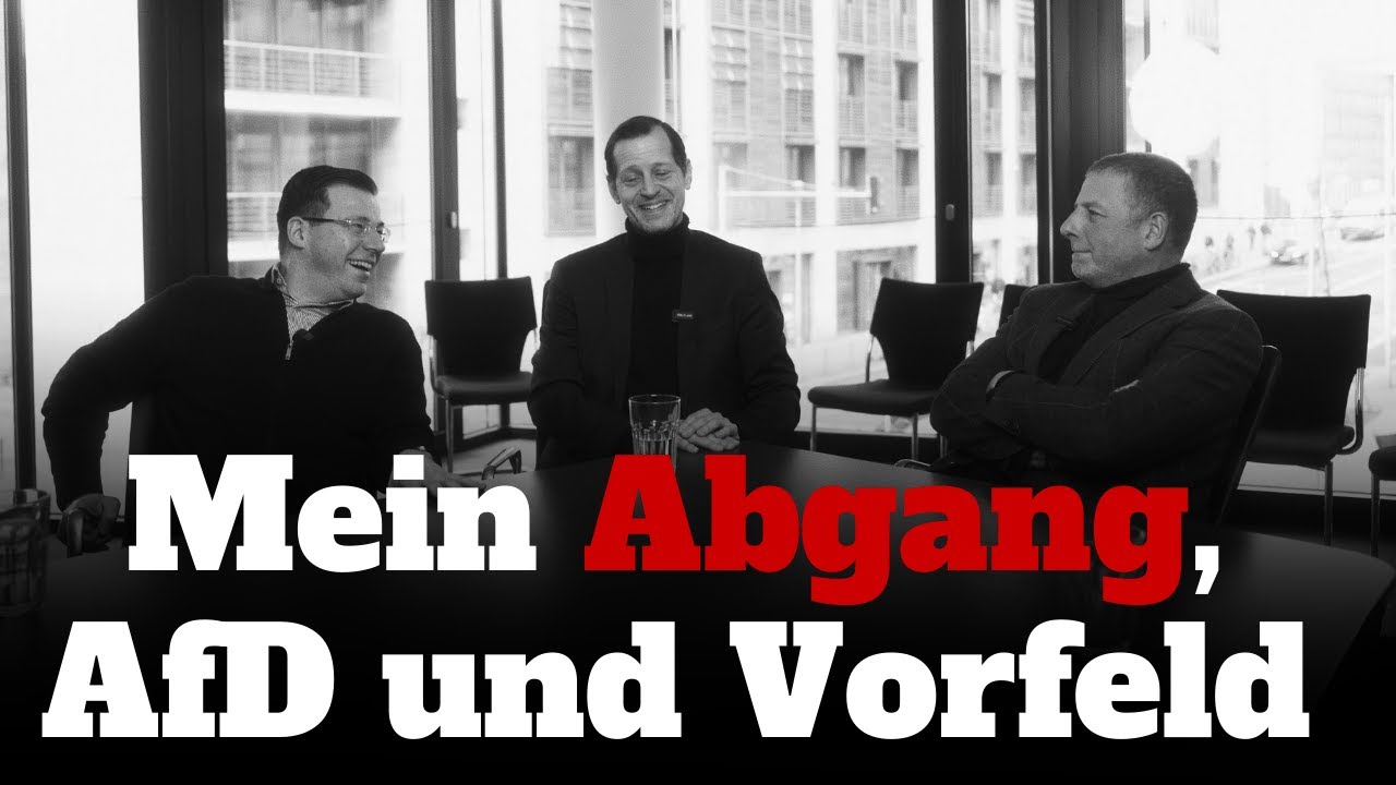 Mein Abgang, AfD und Vorfeld - Gespr&auml;ch mit G&ouml;tz Kubitschek und Erik Lehnert
