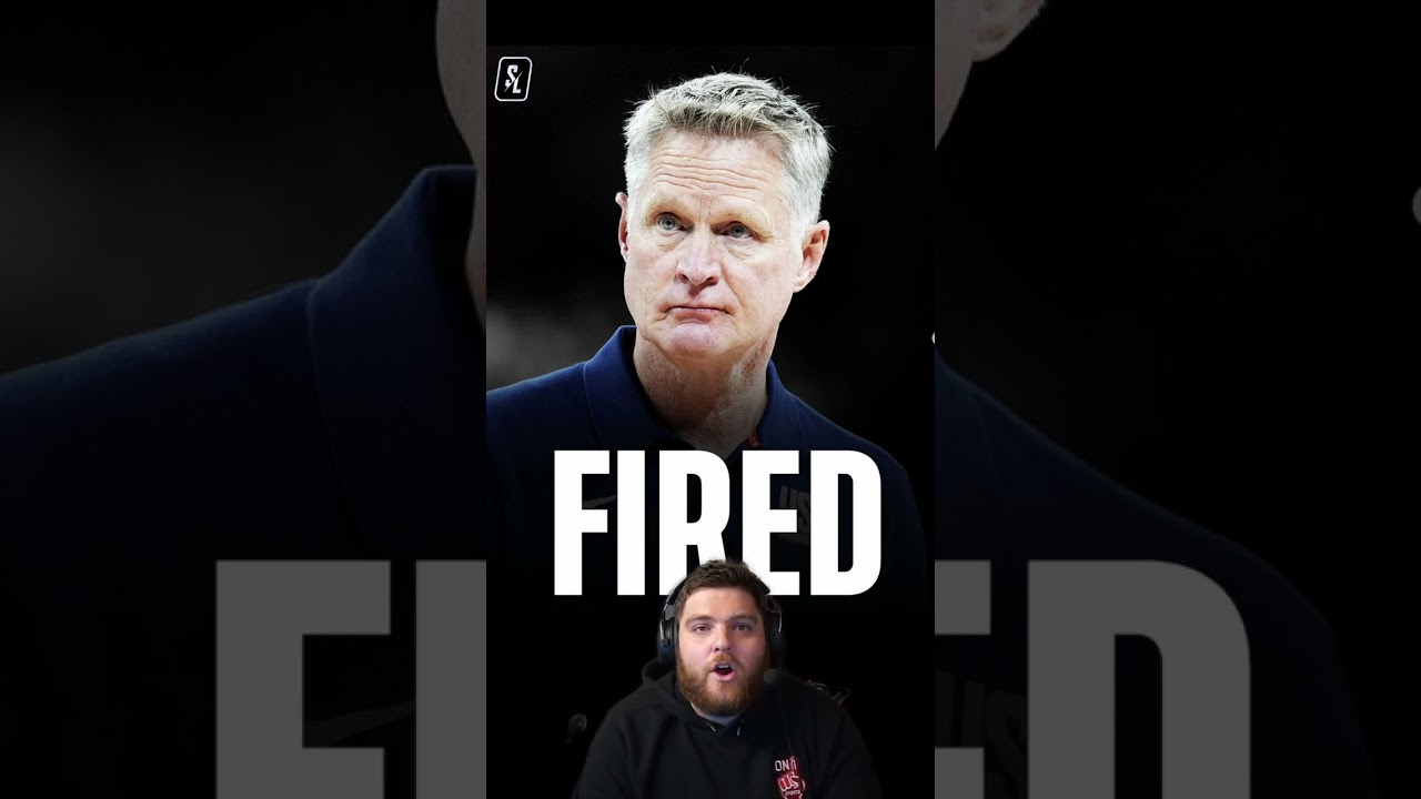 STEVER KERR FIRED?? #nba #warriors #stephencurry #stevekerr #lakers #lebronjames #sports #shorts