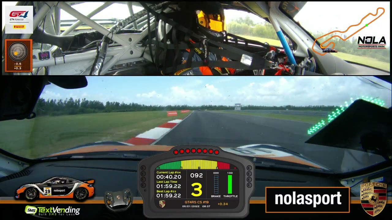 A Lap Around Nola Motorsports Park in a Porsche GT4RS Clubsport