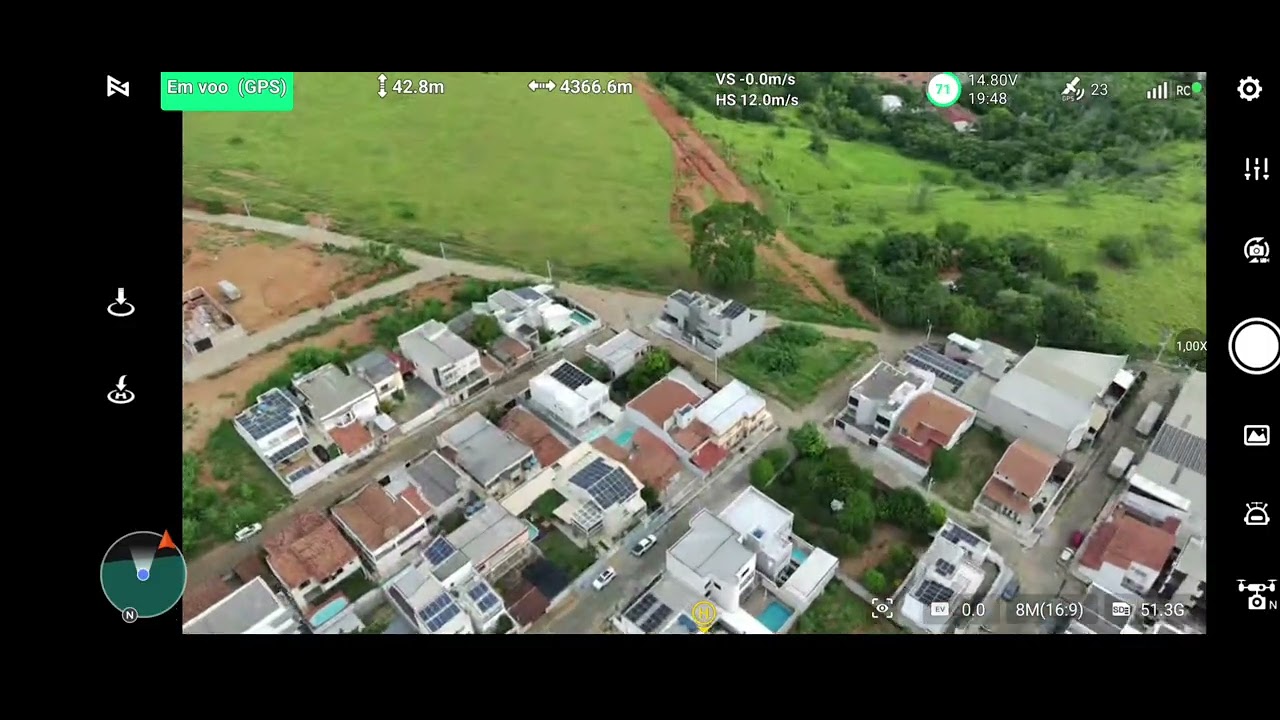 Long range com velocidade de cruzeiro distância 4000mts