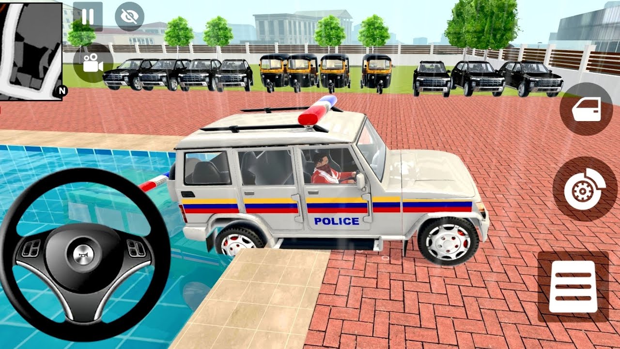 🚀Modified Car Game: Franklin Order😱In Indian Scorpio And Swift🚳drives A Police SUV🚓Game Must Watch💥