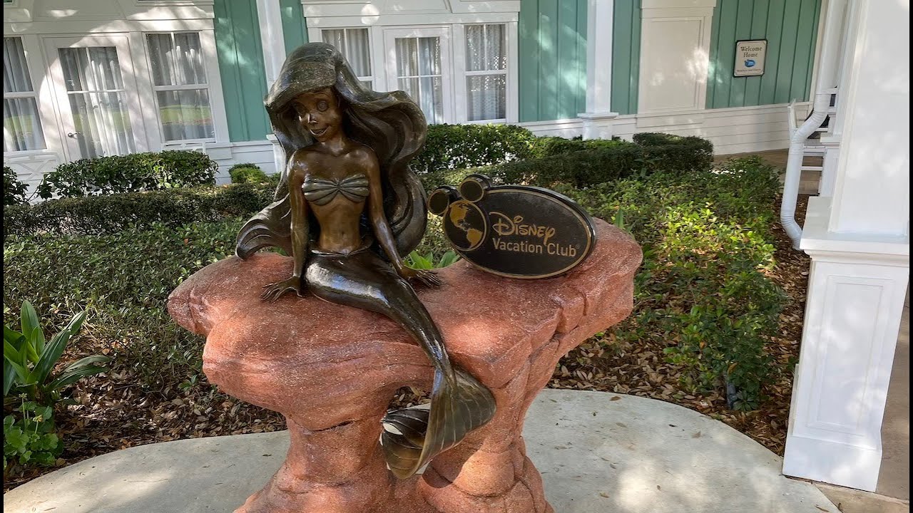 Экскурсия по виллам Disney's Beach Club • Запираемые виллы с двумя спальнями, номера 544 и 546