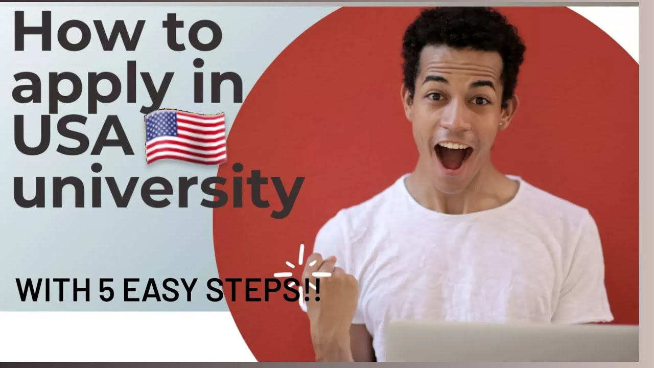How to apply in USA university/ 5 easy steps to apply in USA universities./ How to study in USA.