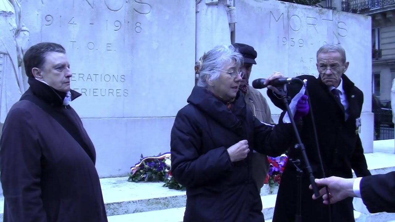 FNACA DE PARIS / 19 MARS 2016 / CÉRÉMONIE À LA MAIRIE DU XVe ARRDT