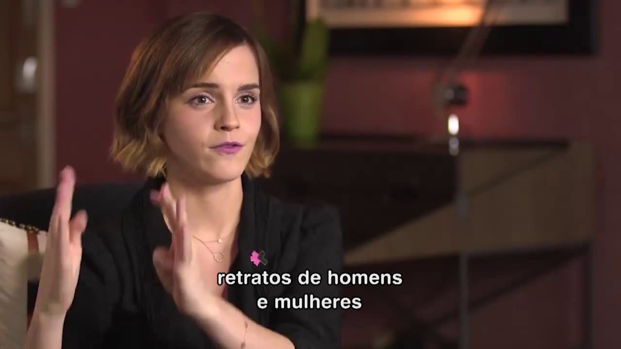 Emma Watson apresenta o novo site do movimento #ElesPorElas HeForShe