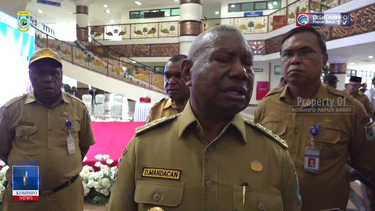 PENJELASAN GUBERNUR PAPUA BARAT SOAL PENYELESAIAN HONORER 1 002
