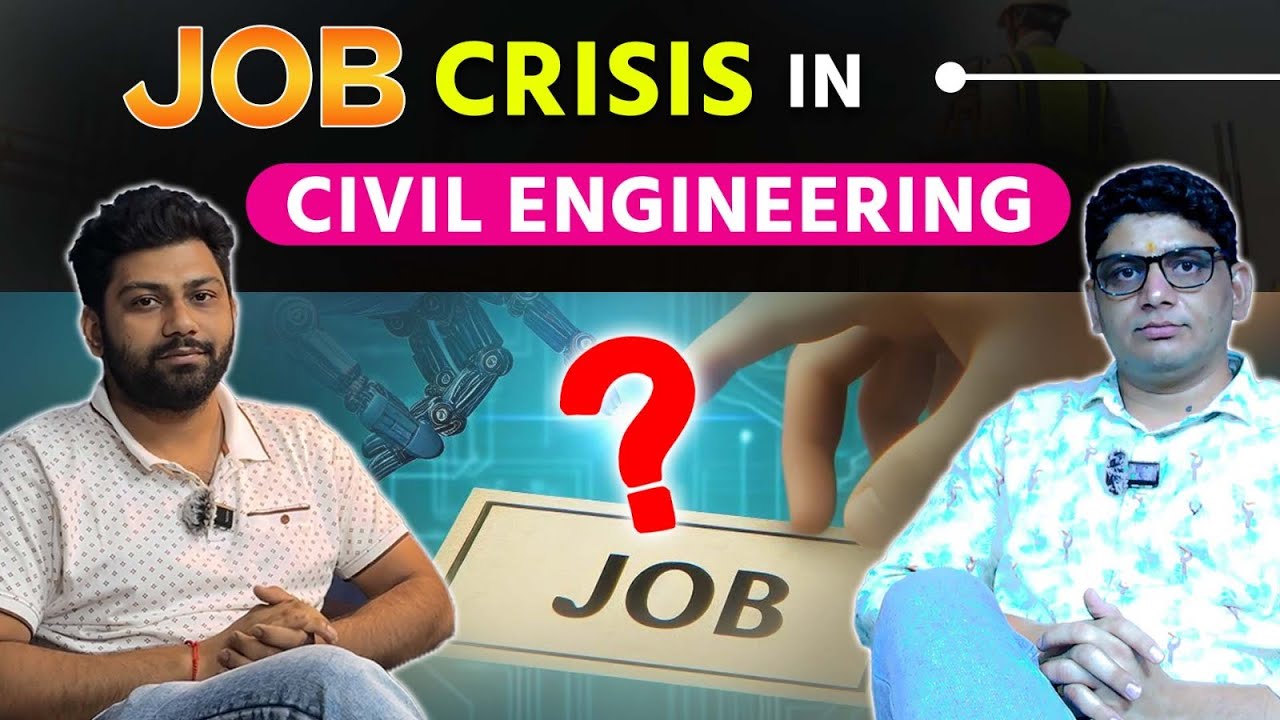 Civil Engineering job crisis in India | Job Crisis in India | Why Civil Engineers not getting job