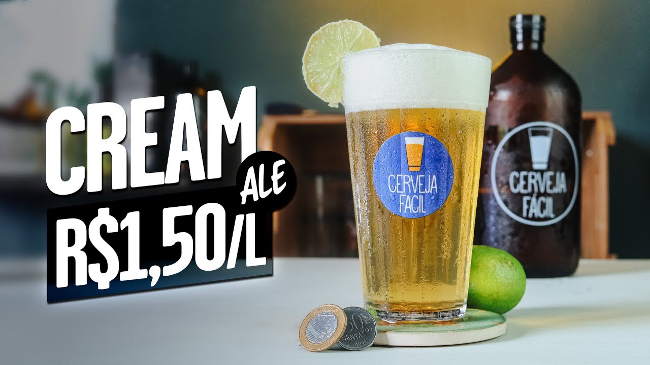 CREAM ALE POR R$1,50 O LITRO!