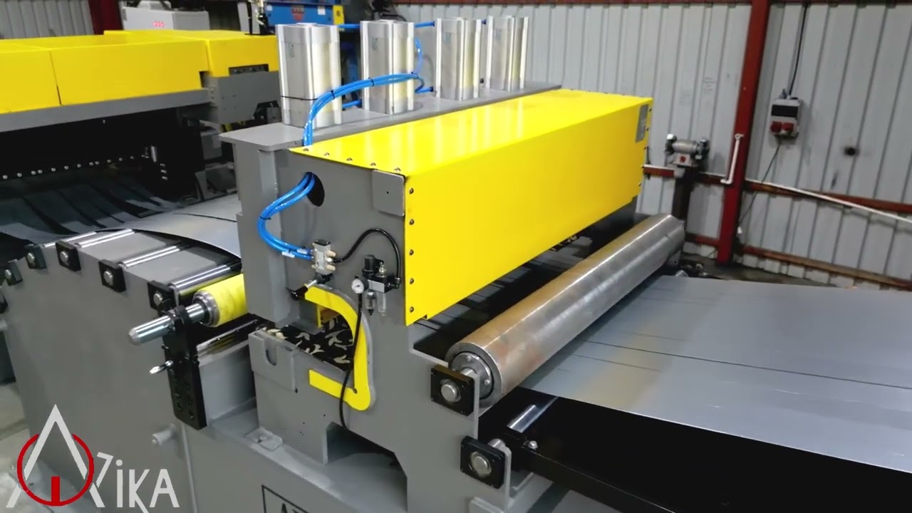 Combination of Coil Slitting and Cut to Length Line(0.3 - 1 mm X 1300 mm x 10 Ton)