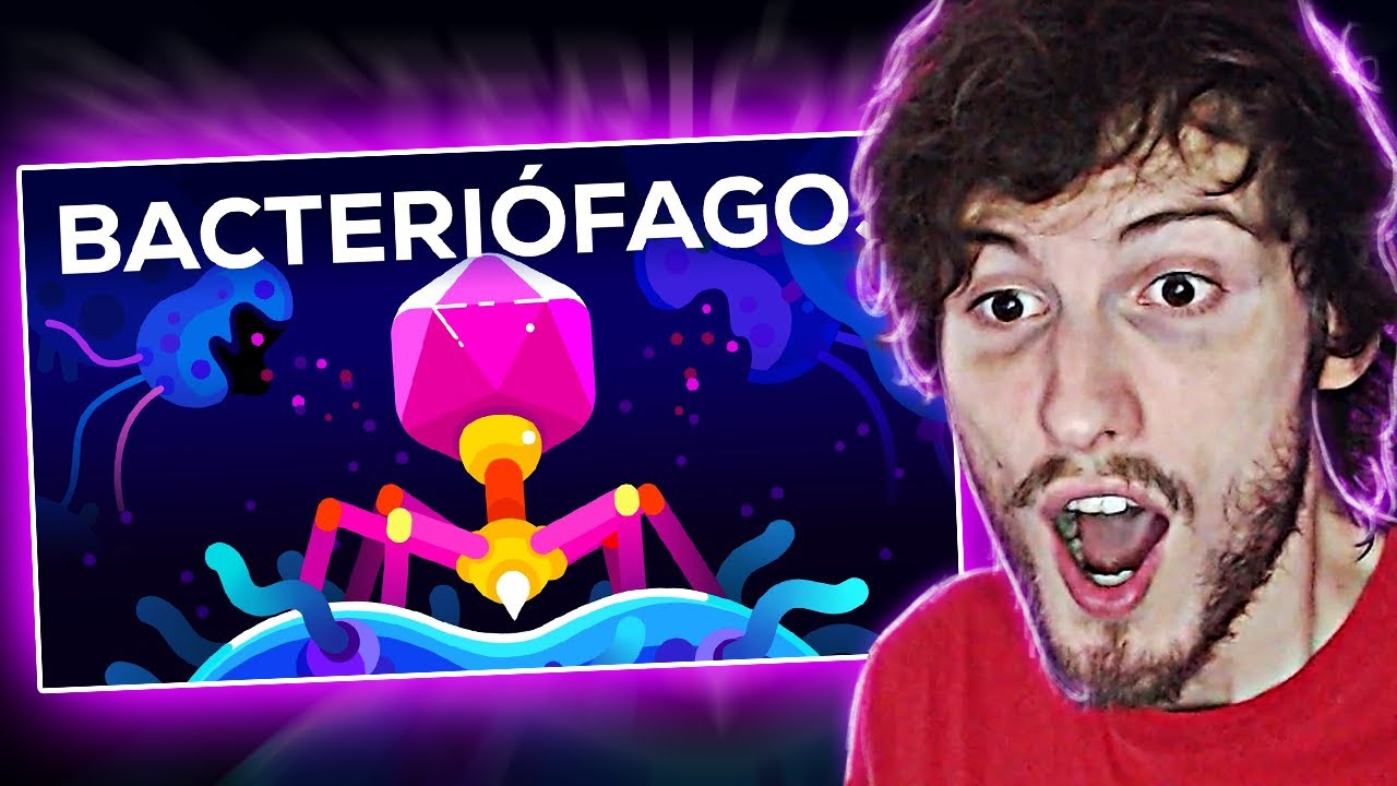 O ser mais mortal do planeta Terra – O bacteriófago - Em Poucas Palavras – Kurzgesagt | React