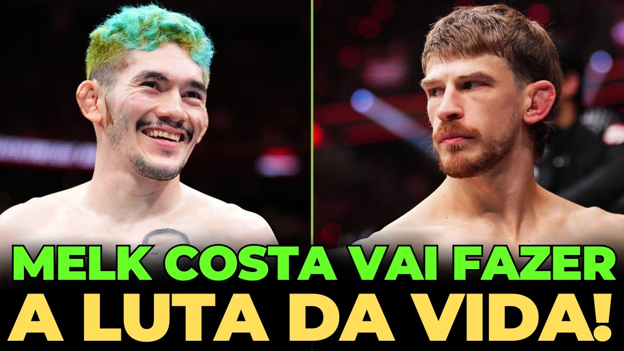 MELK COSTA VAI ENFRENTAR ARNOLD ALLEN E PODE CHEGAR NO TOP 10!