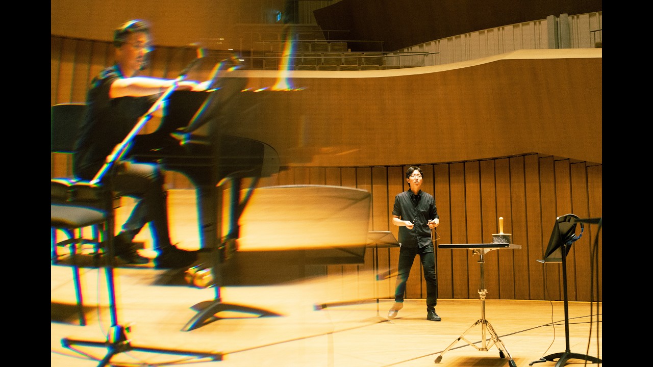 《讓建築歌唱》衛武營錄音現場：林弘韜與陳又誠