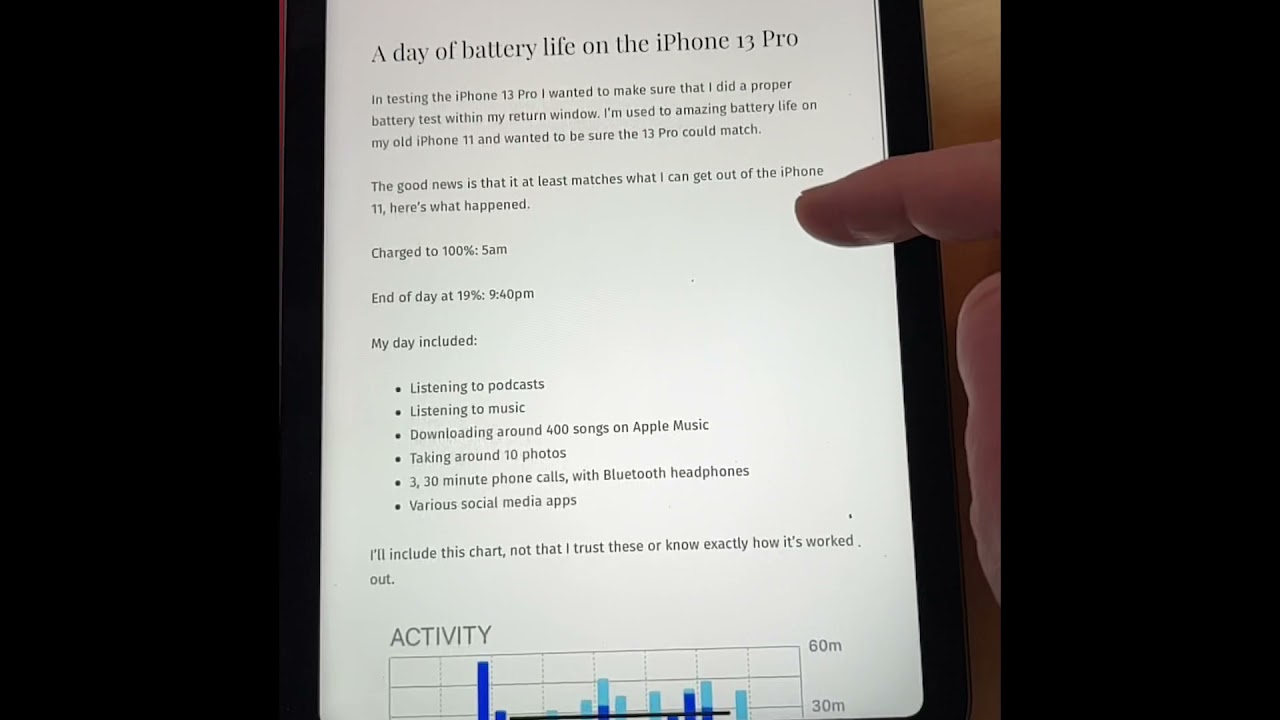 iPad Mini jelly scroll