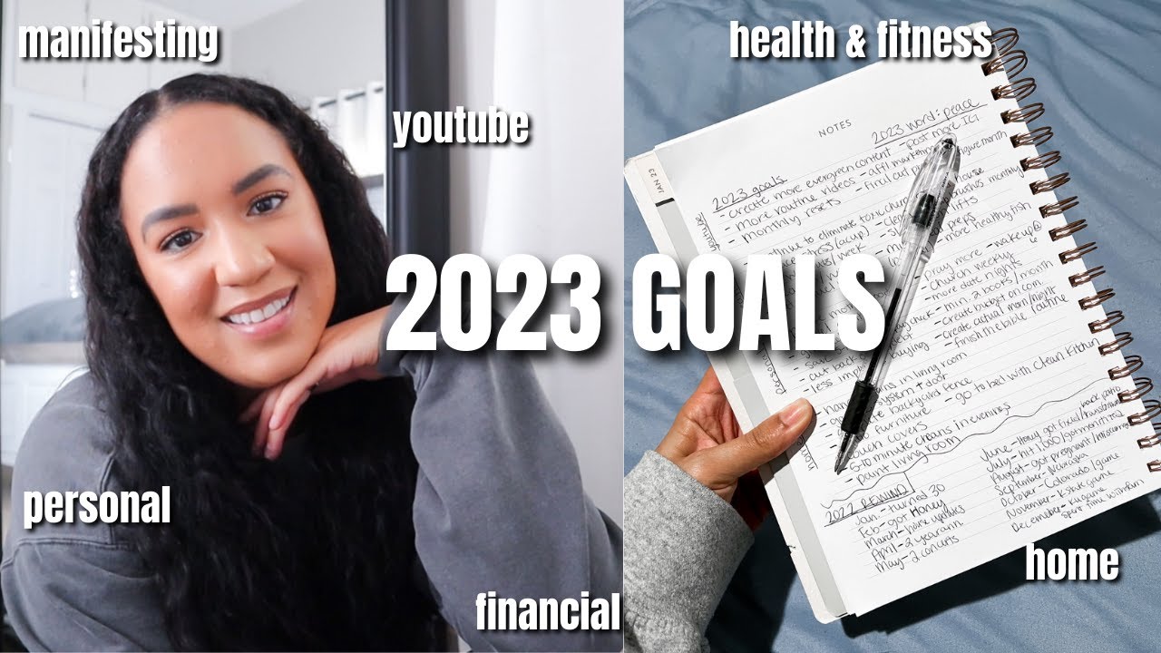 My 2023 Goals & Intentions + Reflecting on 2022 | manifesting & goal setting for 2023