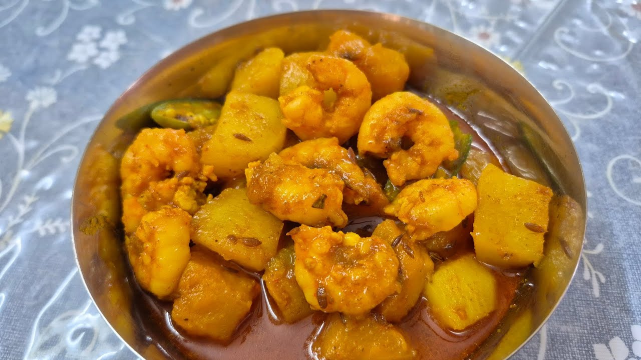   গ্রামবাংলার কুমড়ো চিংড়ি || Rustic Bengali Pumpkin Prawns