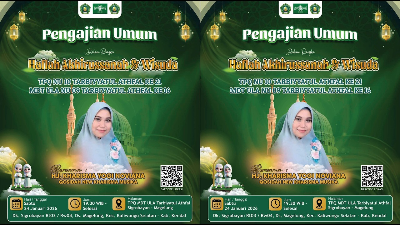 HJ.KHARISMA YOGI NOVIANA-AKHIRUSANAH TPQNU10 TARBIYATUL ATHFAL21&MDTUNU09TARBIYATUL ATHFAL16Magelung