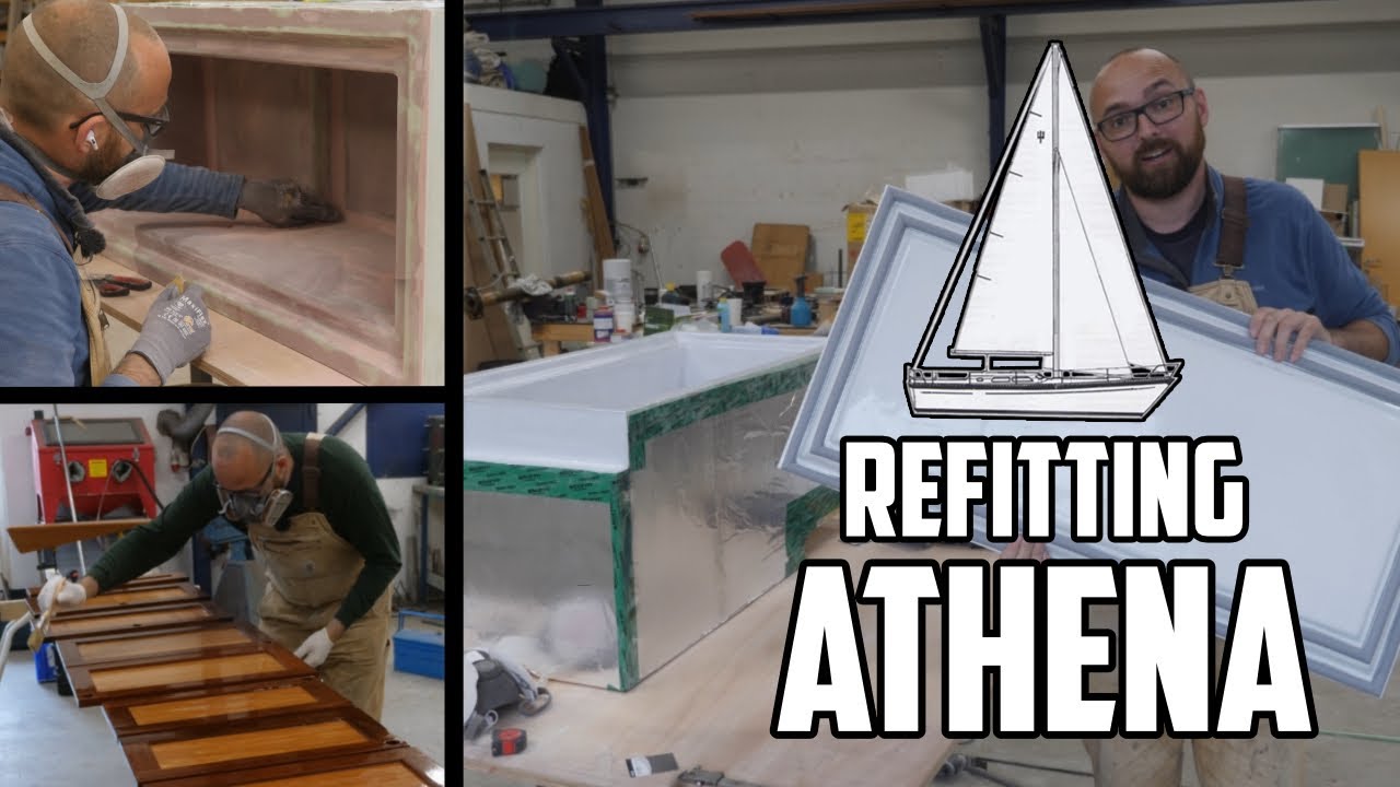 Sail Life - Fridge build part 2 - DIY sailboat project