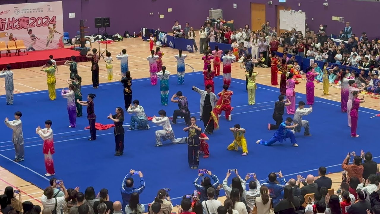 香港武術隊——恒基學屆武術比賽2024開幕表演