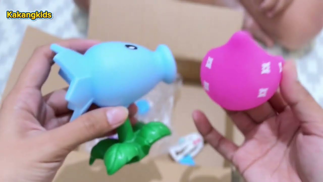 UNBOXING MAINAN PLANT VS ZOMBIE