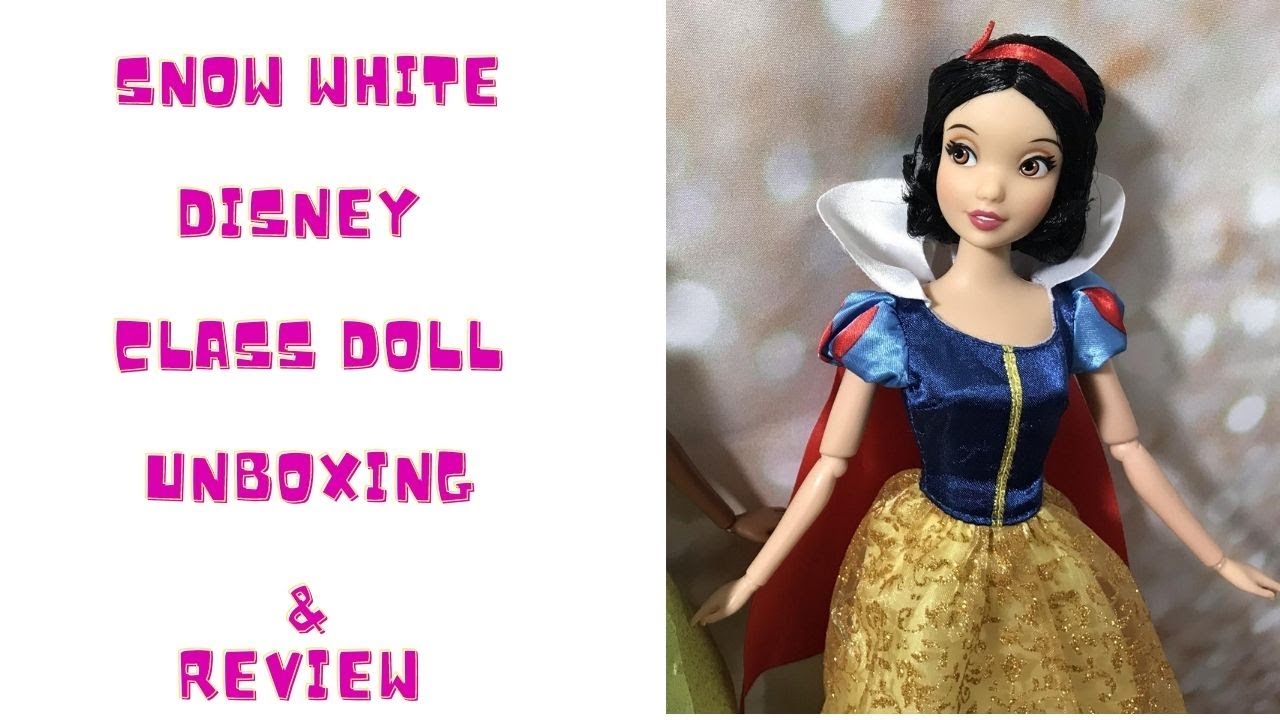 Snow White Disney Classic Doll Unboxing and Review