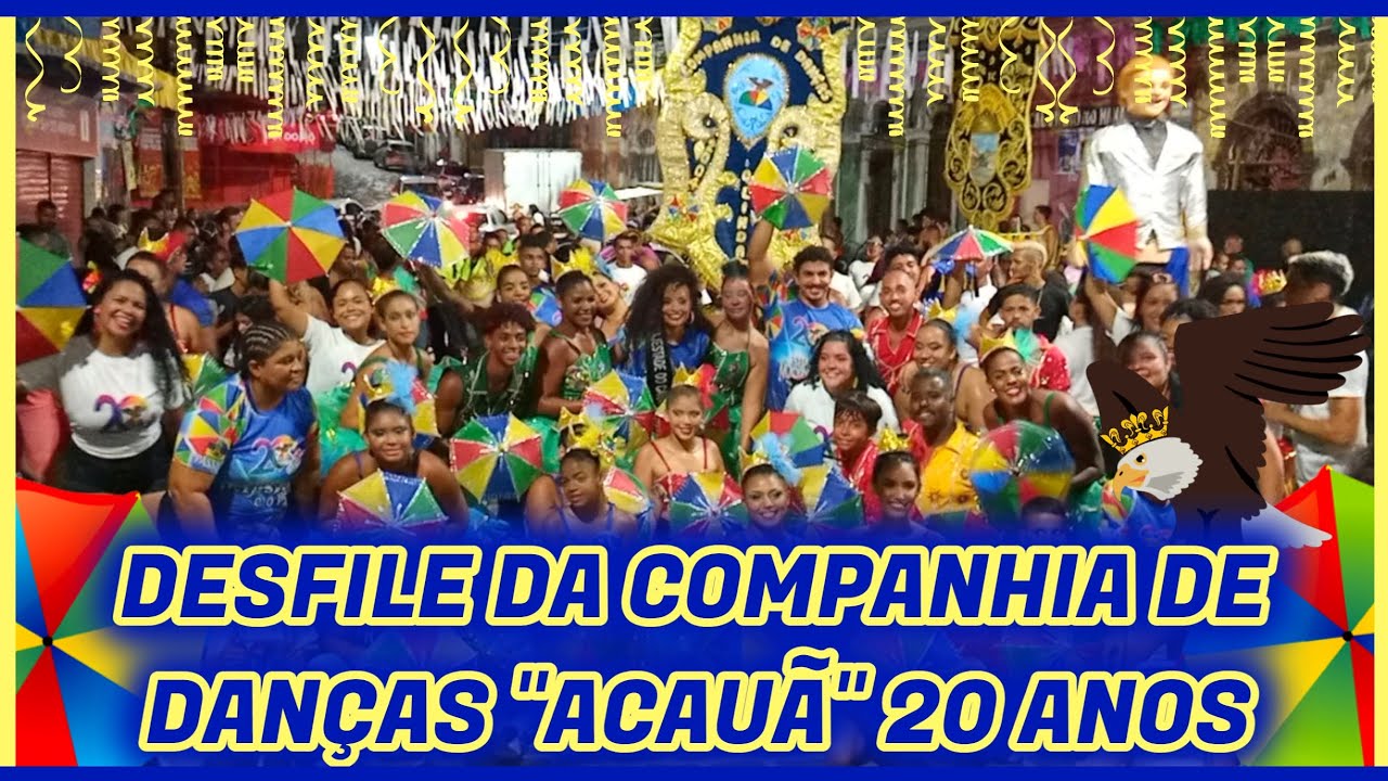 DESFILE DA COMPANHIA DE DANÇAS 
