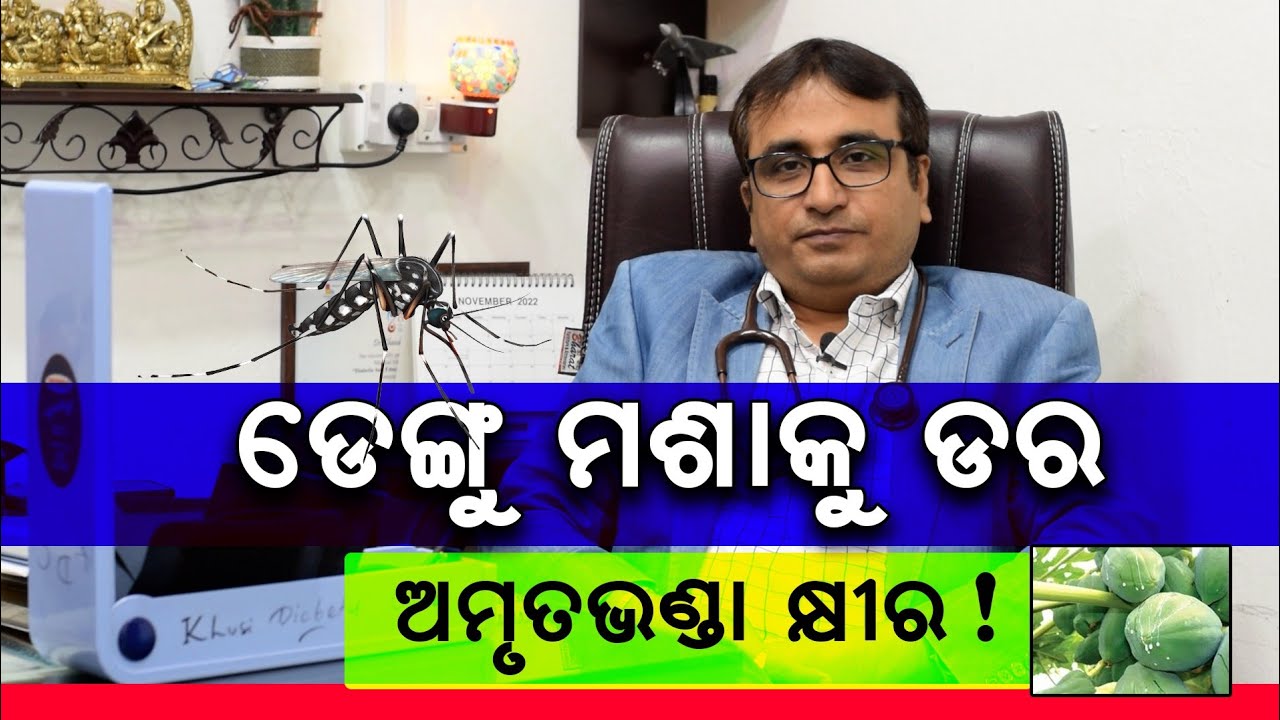 DENGUE // Dr Chandan Kumar Patra // KHUSI DIABETES CARE // How to Prevent Dengue Fever