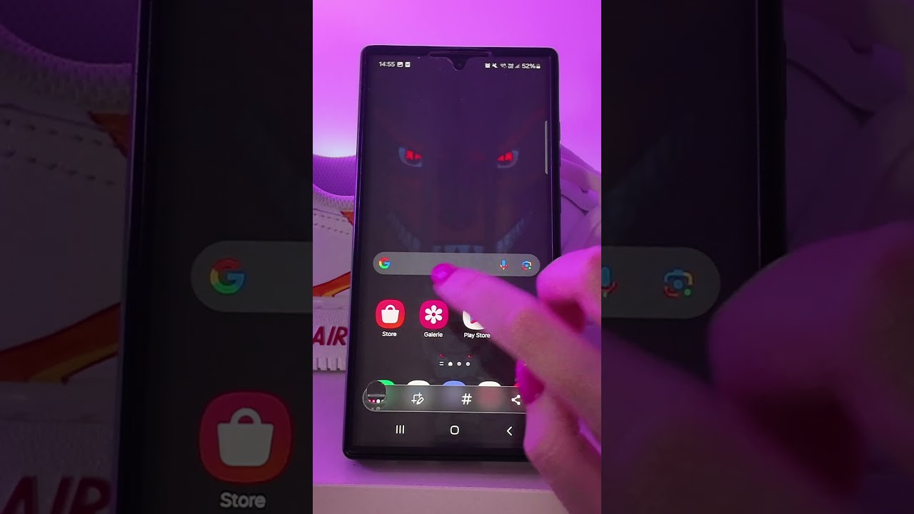 Faire des captures d'&eacute;cran sans qu'on puisse voir tes donn&eacute;es personnelles #astuce #samsung #android