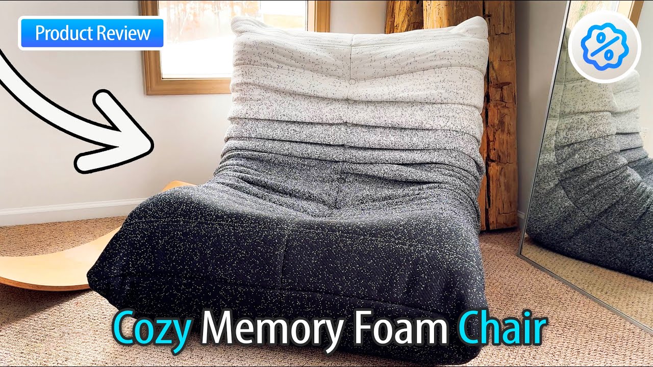 Stylish Modern Fireside Memory Foam (Bean Bag) Chair Review – The Perfect Lounger for Any Room!