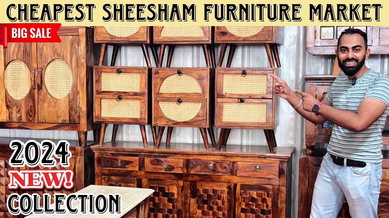 Cheapest Sheesham Furniture at Shahberi Furniture Market #furniture #decor #homedecor #cheapestmarke