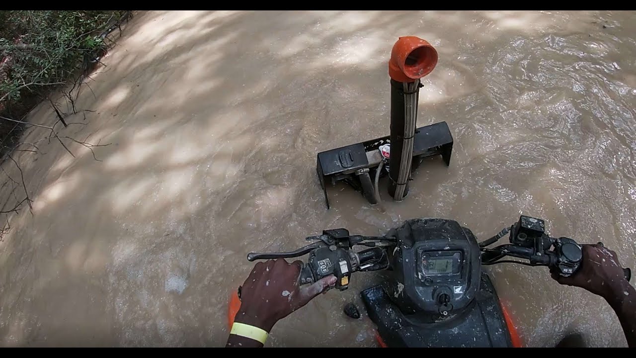 Deep water at Zona ATV Park!