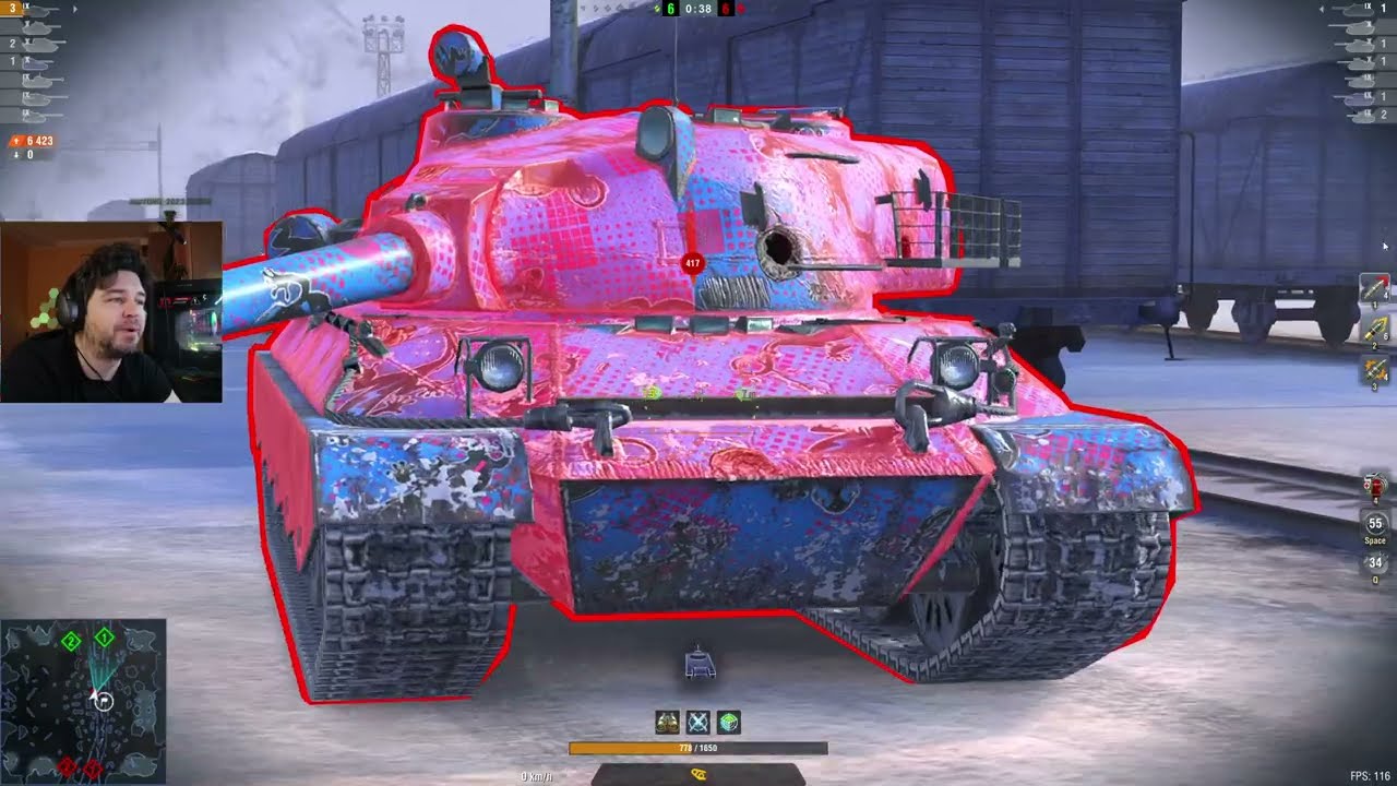 ХУДШИЙ СТ НА УРОВНЕ ПЕРЕИГРАЛ ВСЕХ РЕКОРД НА КУСКЕ ТАНКА