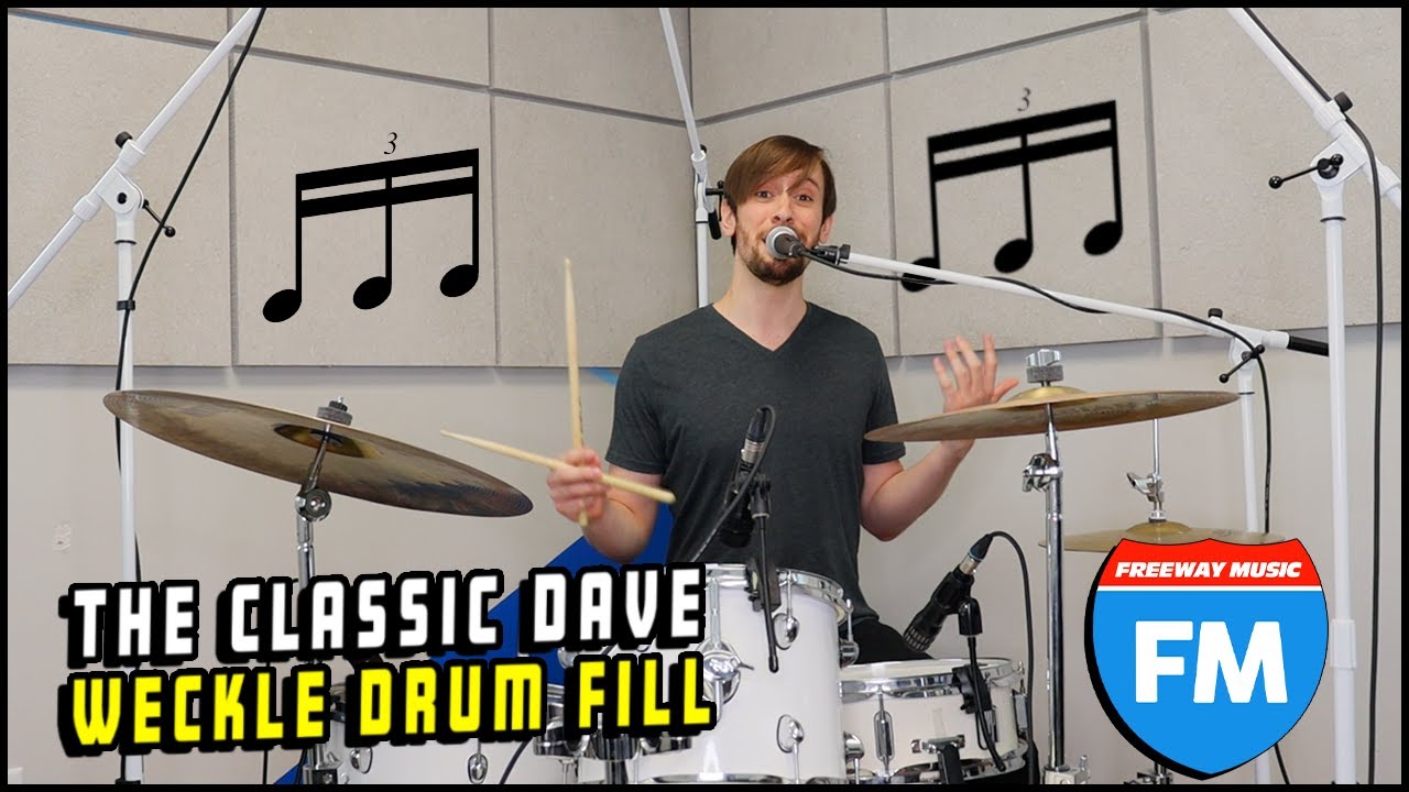 Breaking Down The Insanely Cool Dave Weckl Drum Fill! | Lessons with Geoff Shackley