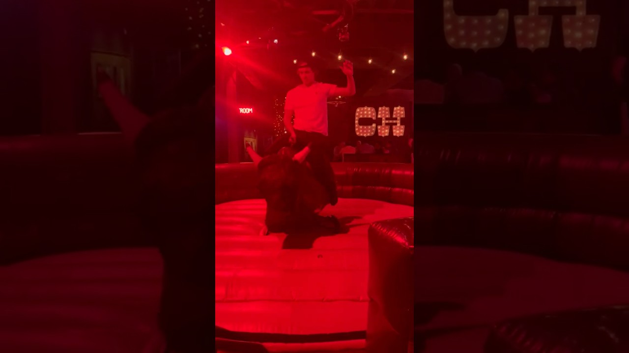 Mechanical Bull Rental Ottawa | Crazy Horse Bar Ride | Jed the Mechanical Bull