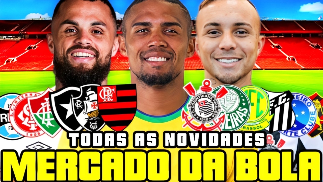 DESTINO DE DOUGLAS COSTA! CEBOLINHA NO CORINTHIANS? MICHAEL NO SANTOS? | MERCADO DA BOLA
