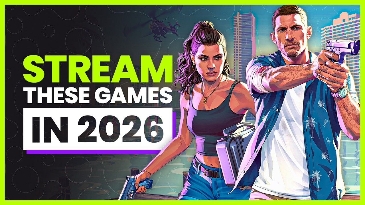The Best Games To Stream In 2026 | Grow Your Stream | GETREKT