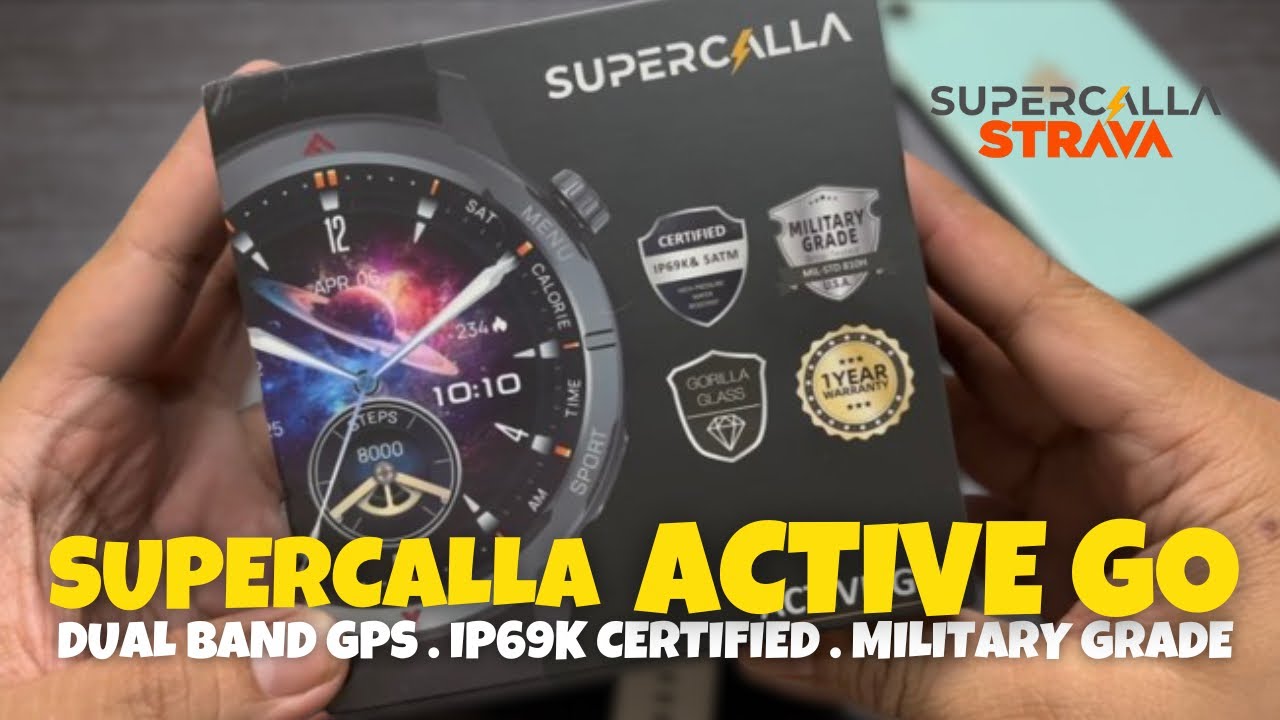 Supercalla Active Go Review Indonesia – Smartwatch Murah Canggih Anti Mahal! #FYPGadget