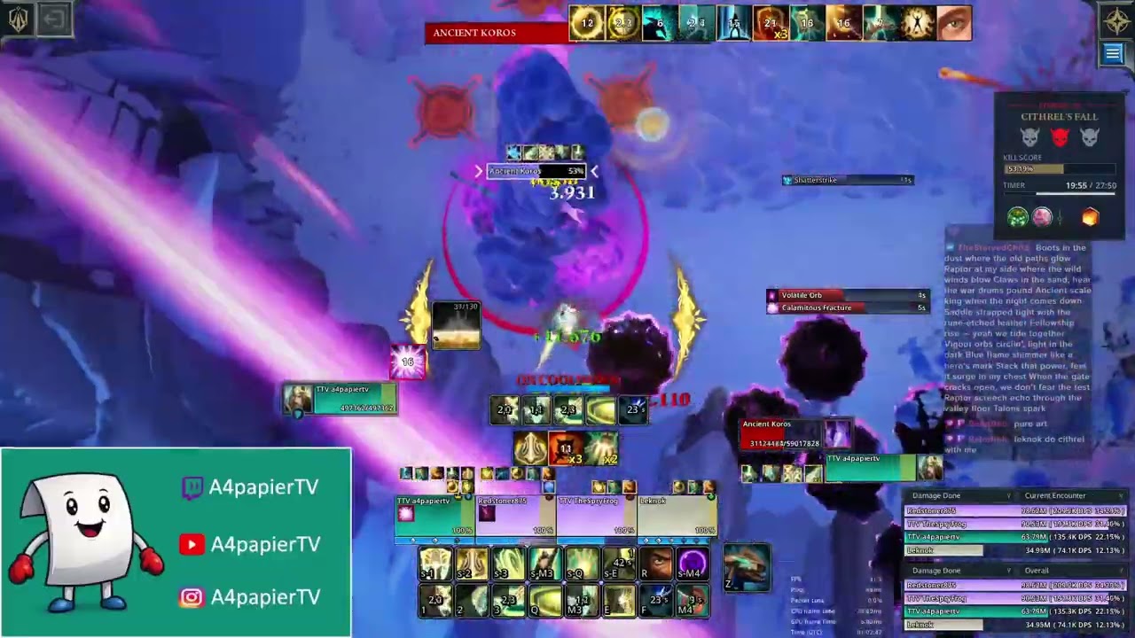Fellowship EAS2 | Xavian PoV | World first 32 Cythrells fall