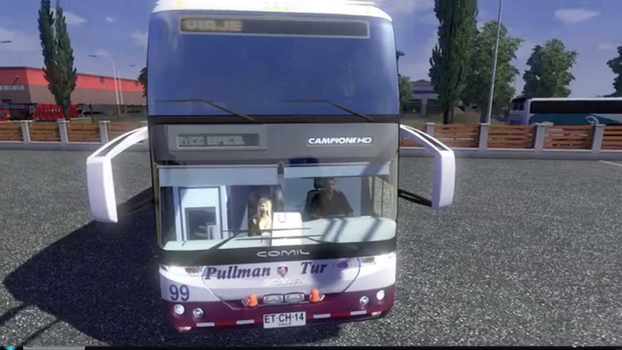 Euro Truck Simulator 2 Thailand ModBus Comil Campione 4.05 HD 8x2 (1.16.x) ฟรี...!