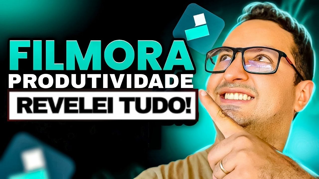 VOCÊ PERDI HORAS em EDIÇÃO COMPLICADA? | FAÇO VÍDEOS em MINUTOS com o FILMORA (PRODUTIVIDADE) - PT3