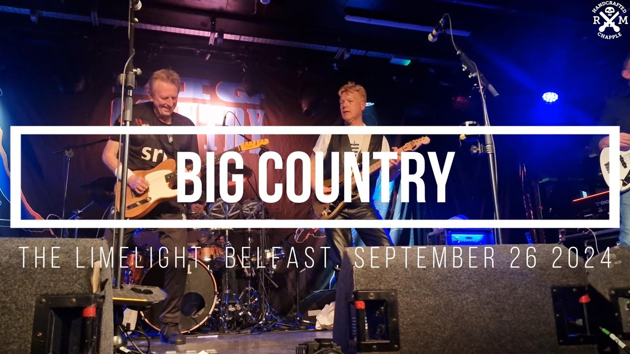 Big Country. The Limelight, Belfast. September 26 2024