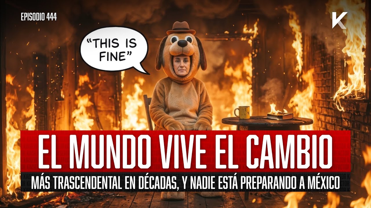 El mundo vive el cambio más trascendental en décadas y nadie está preparando a México. Episodio 444