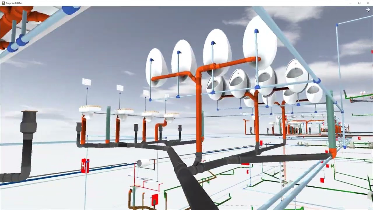 East stand of soccer stadium in Montenegro - BIM MEP Presentation
