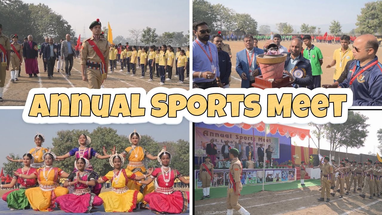 "Urja" Annual Sport Meet-2024 (Opening Ceremony), St. Luke's School, Burla