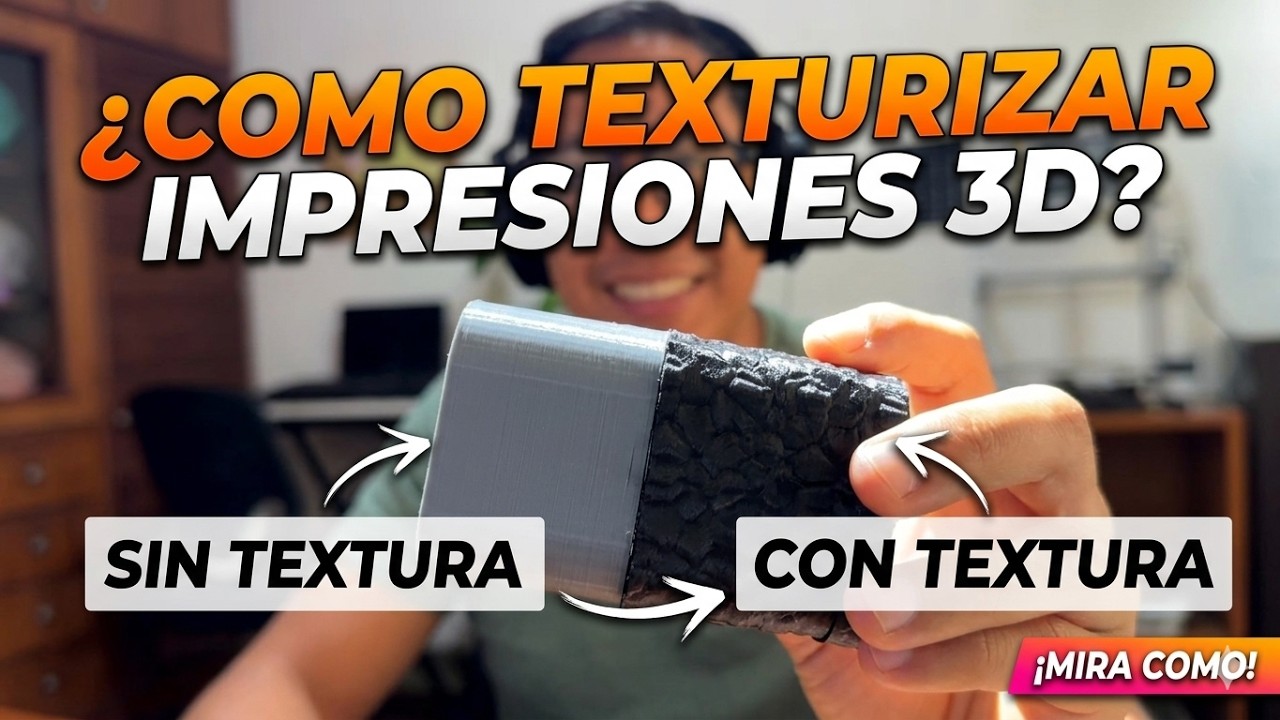 🚀 C&oacute;mo TEXTURIZAR Impresiones 3D: Gu&iacute;a Completa con BumpMesh💣